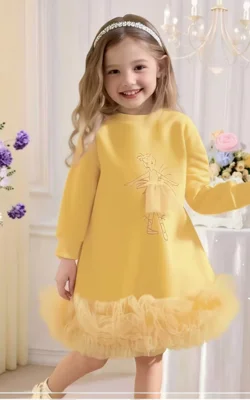 Fashion Beige - 1 Baby Dresses